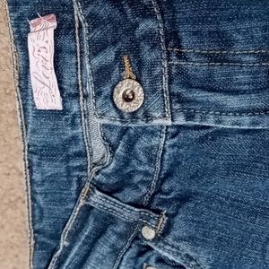 Levi's medium wash jeans.  Girls' size 12 Regular